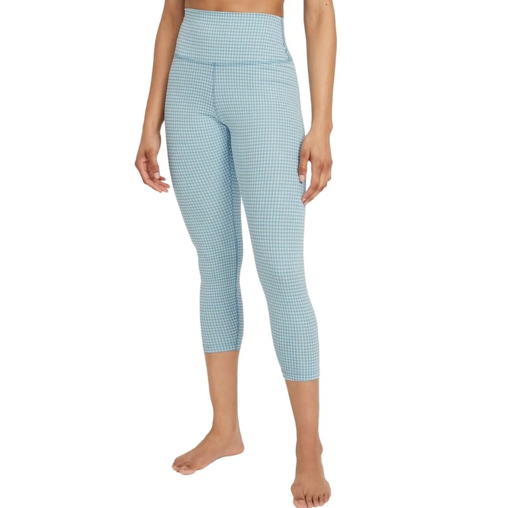 Nike Yoga Dri-FIT Gingham Cropped Leggings DA1092-134